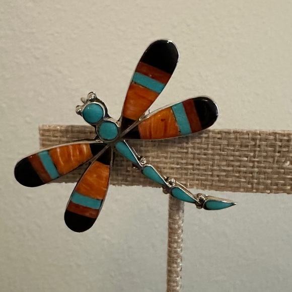 Chaco Canyon Jewelry - Dragonfly Pin & Brooch by Chaco Canyon